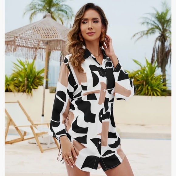 COPY - Womens Bathing Suit Cover Ups Summer Bikini Swimsuit - Picture 2 of 8